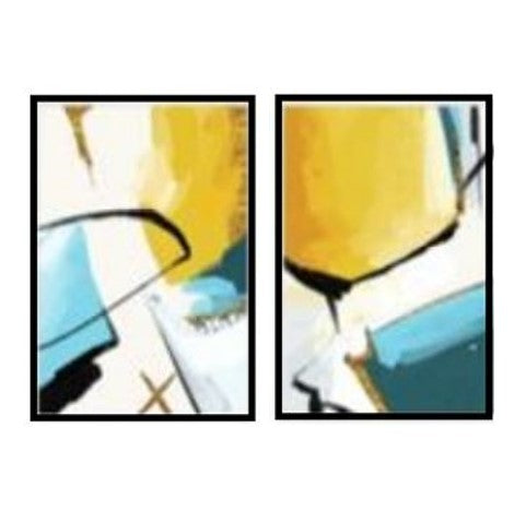 Box Frame Canvas Print - Abstract A