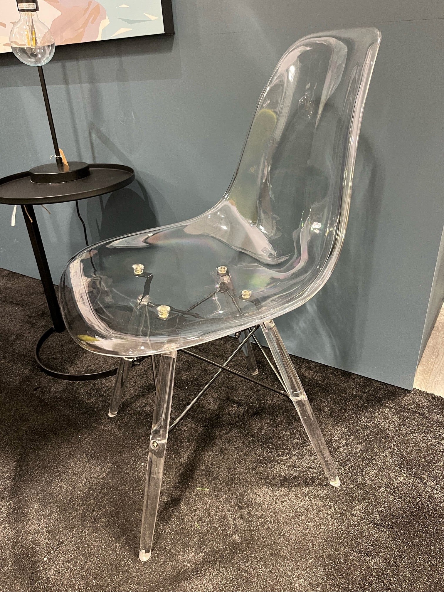 The Lucerne Ghost Chair – Pop Up Interiors - Main Image